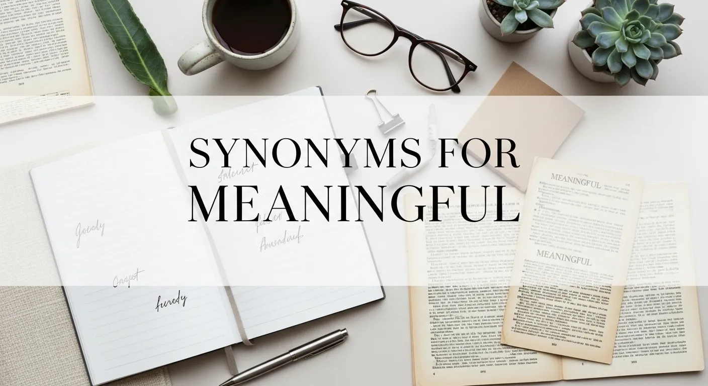 Synonyms for Meaningful