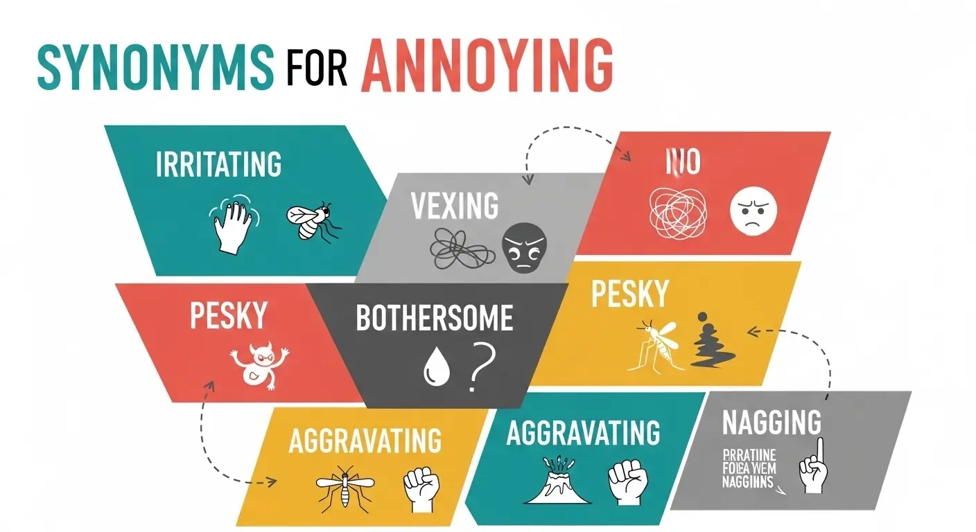 Synonyms for Annoying