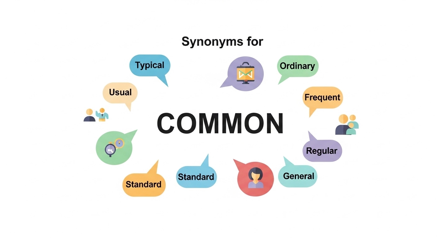 synonyms for common