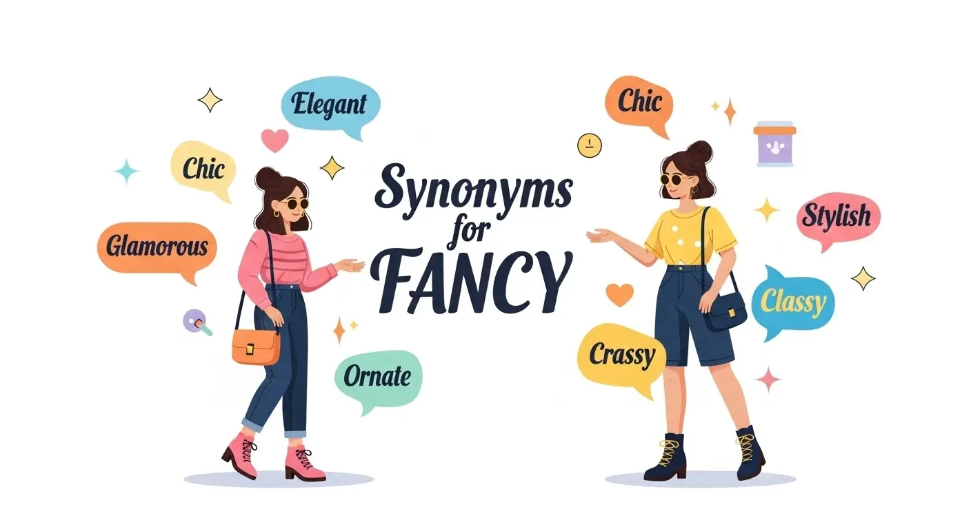 synonyms for fancy