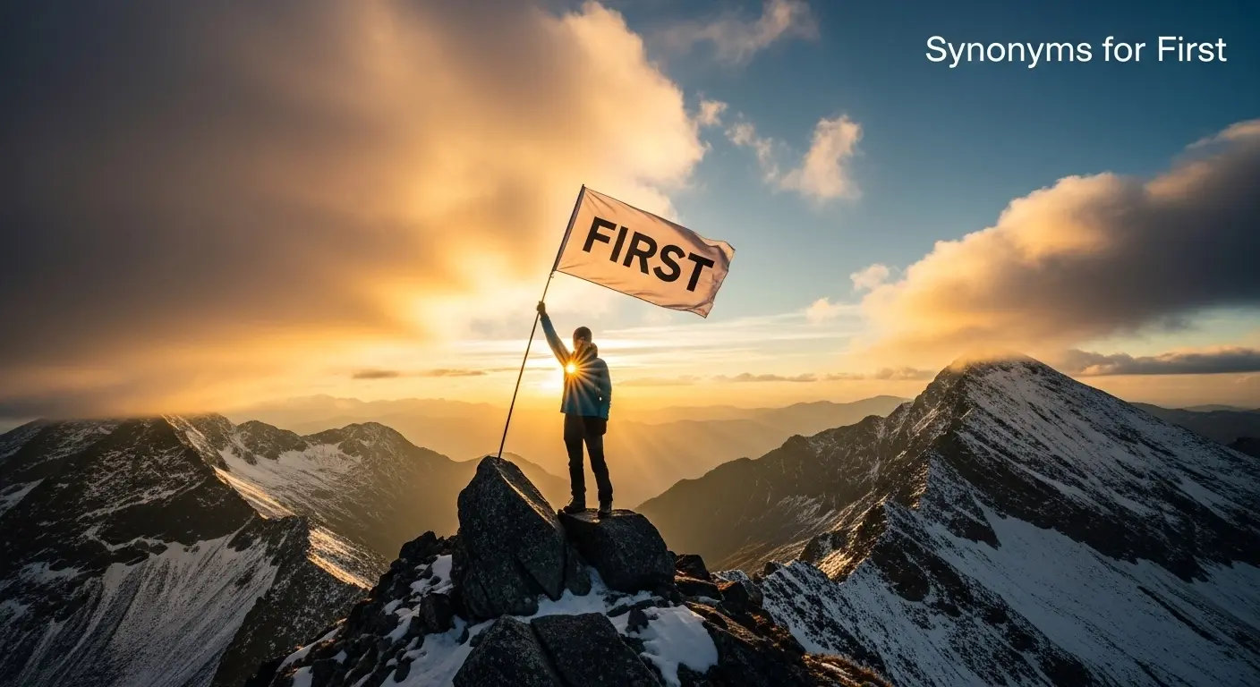 Synonyms for First