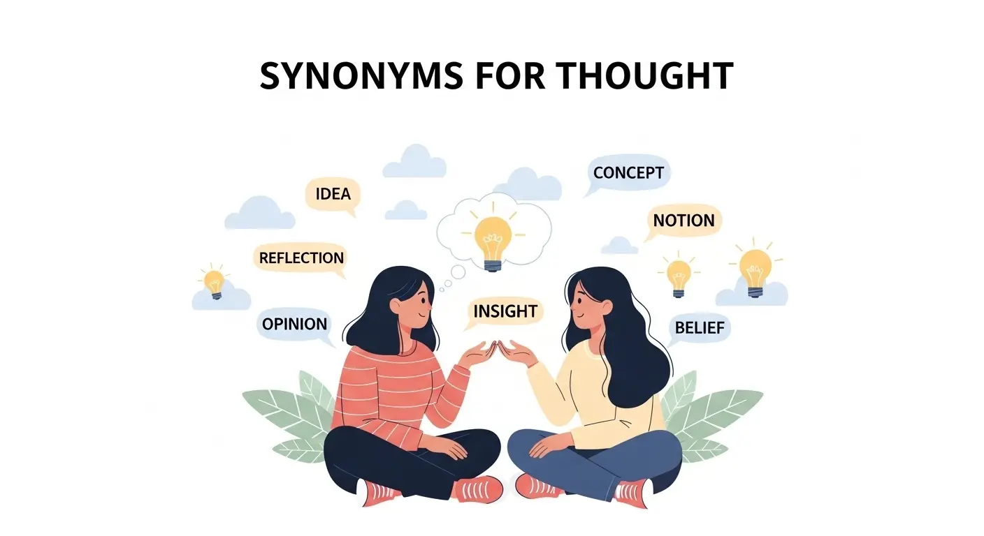 synonyms for thought