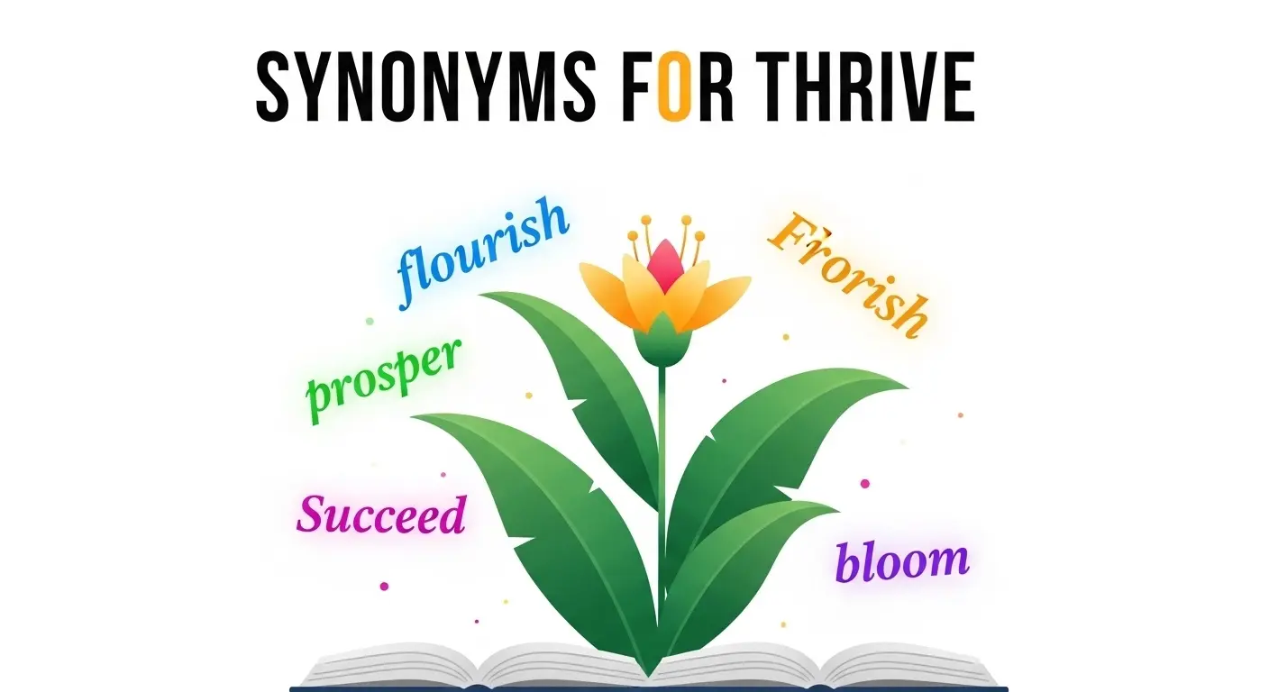 Synonyms for Thrive