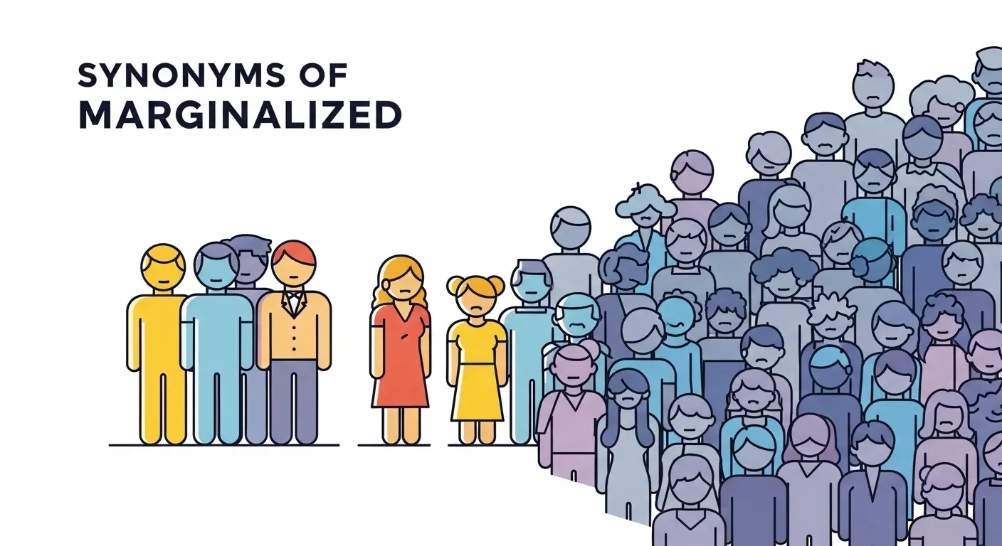Synonyms of Marginalized