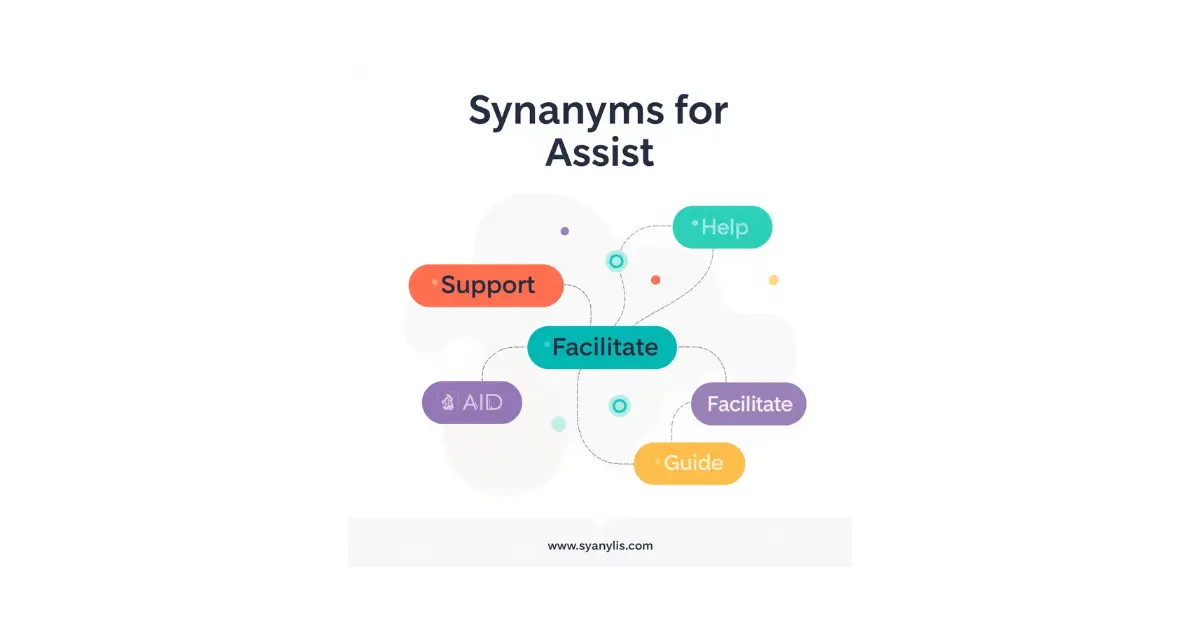 Synonyms for Assist