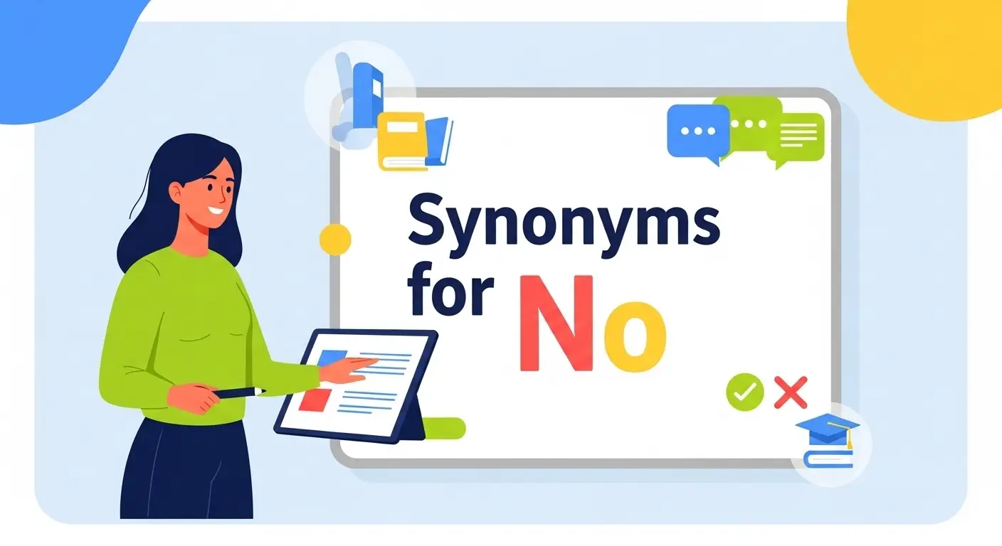 Synonyms for No