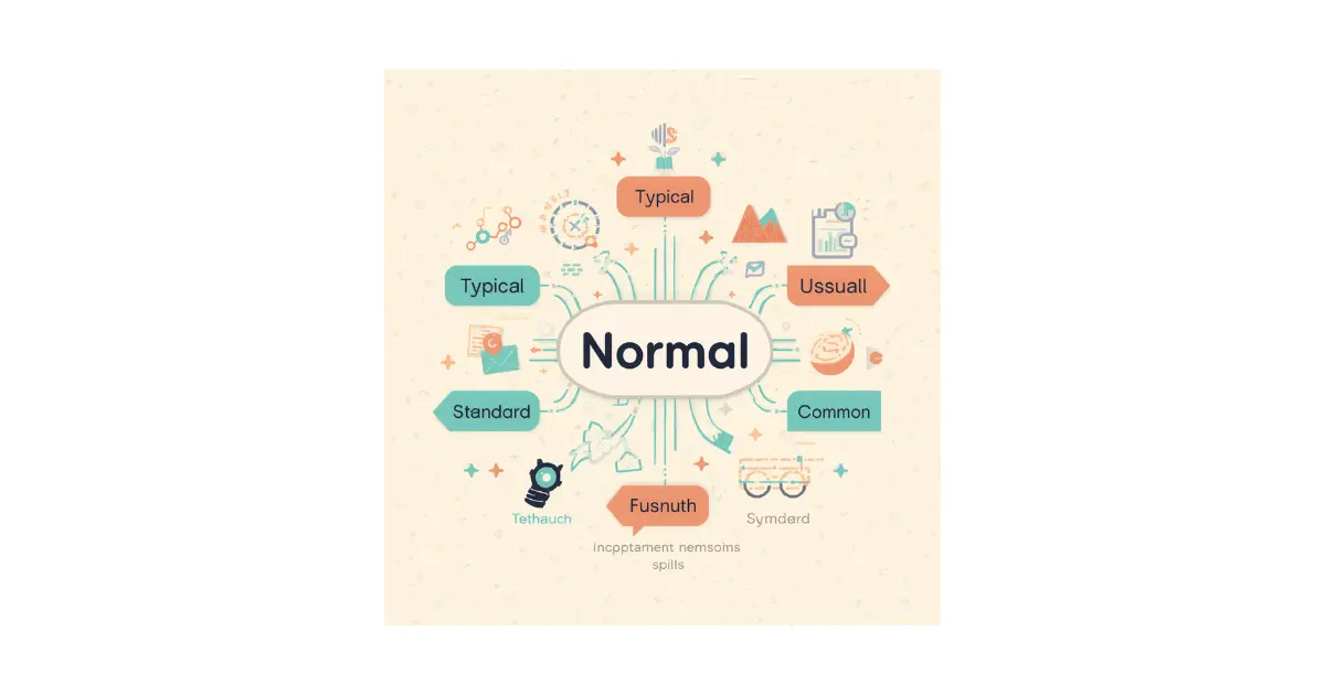Synonyms for Normal