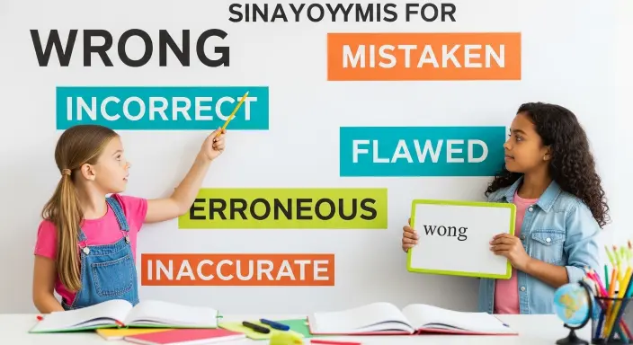 Synonyms for Wrong