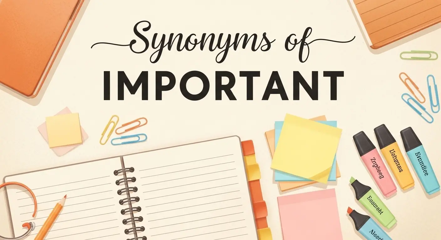 Synonyms of Important