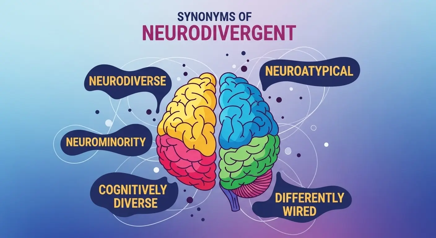 Synonyms of Neurodivergent
