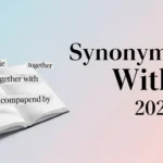 Synonyms of With