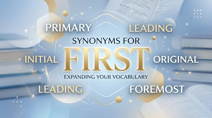 Synonyms for First