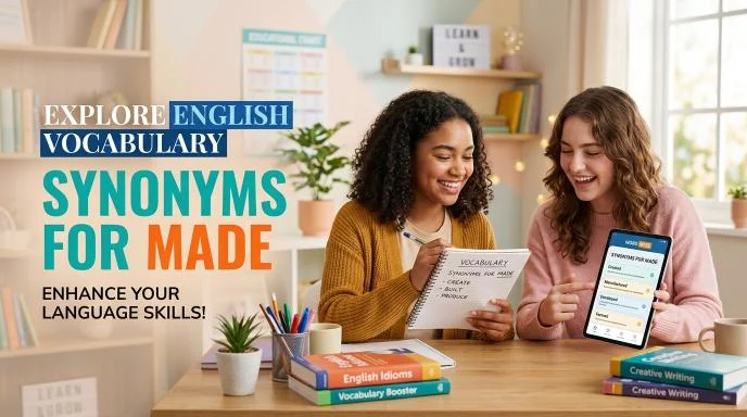 Synonyms for Made