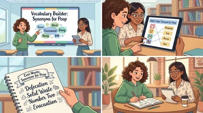 Synonyms for Poop
