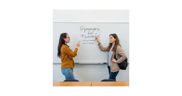 Synonyms for Thankful