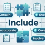 Synonyms for Include