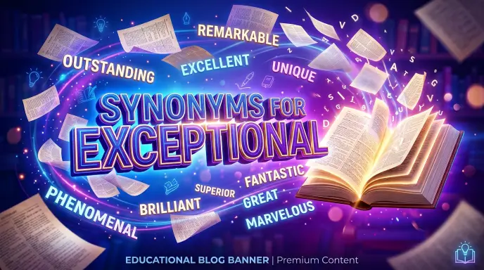 Synonyms for Exceptional